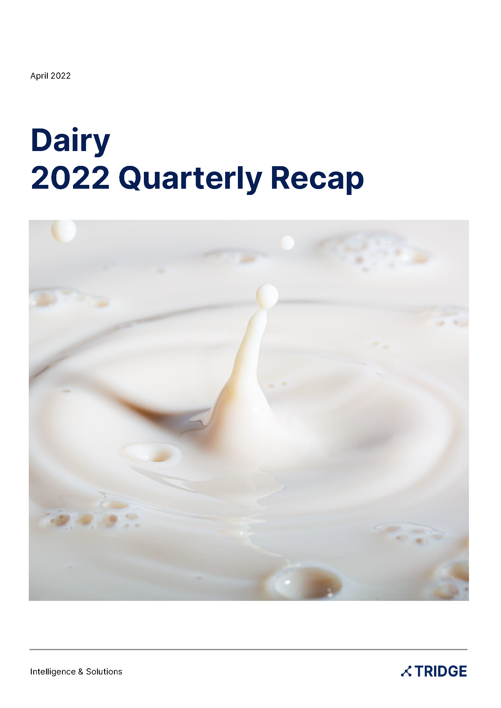 2022 Q1 Dairy Report