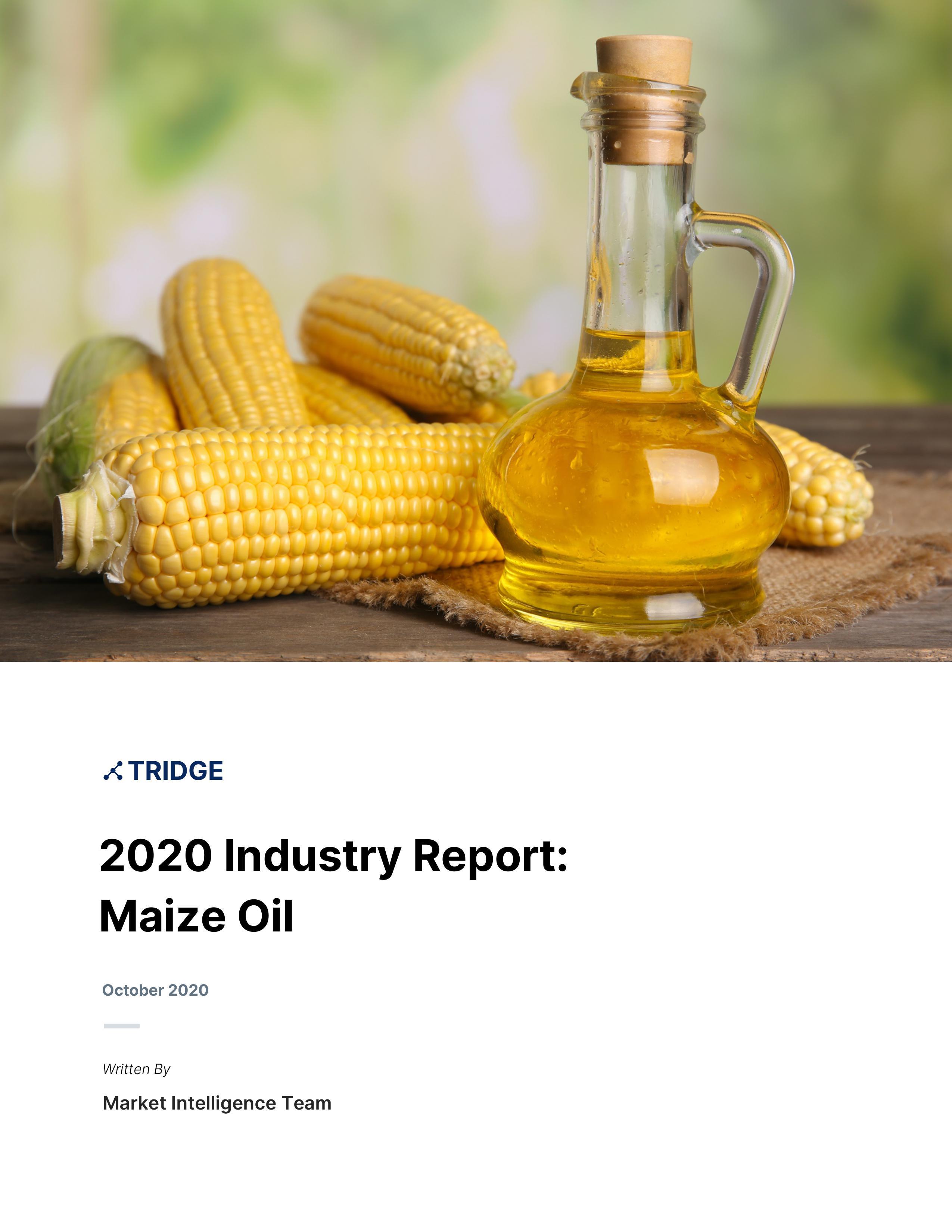 Maize Oil Market Report