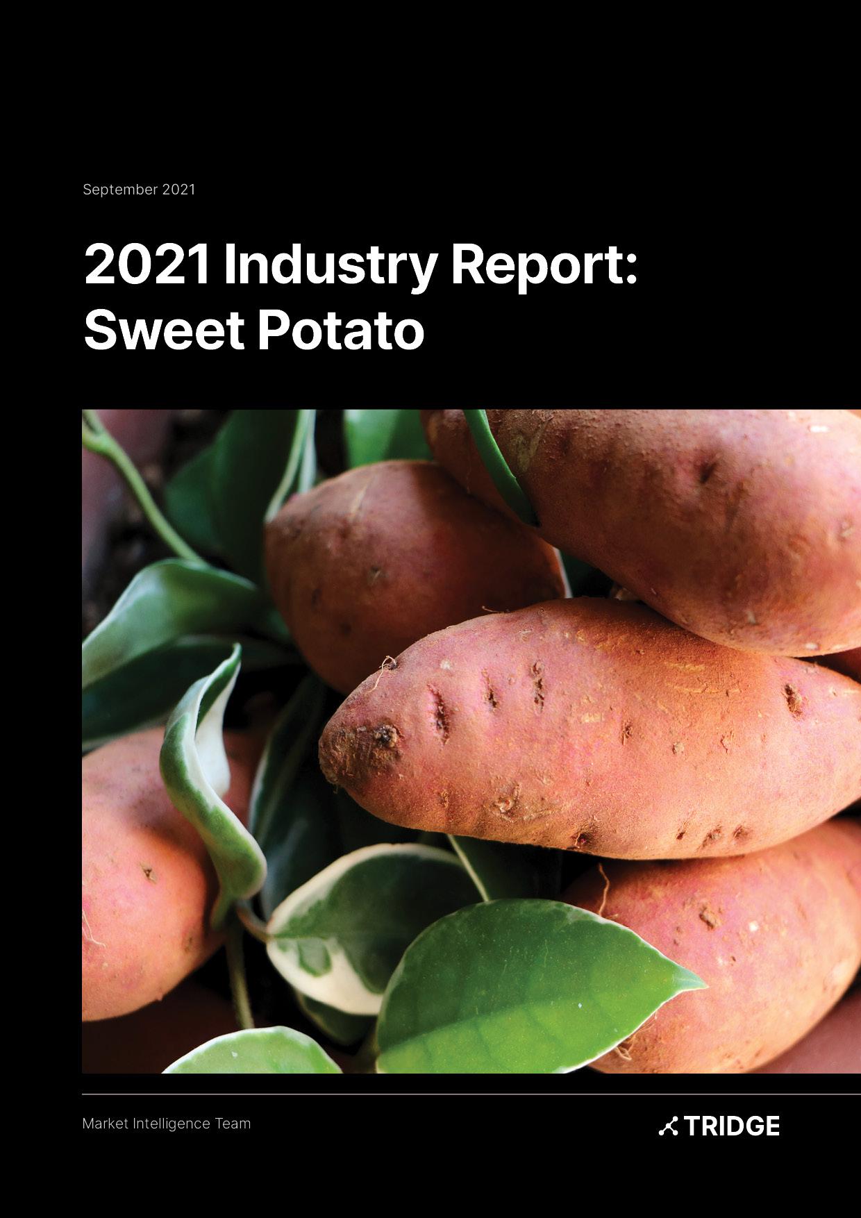 2021 Sweet Potato Report