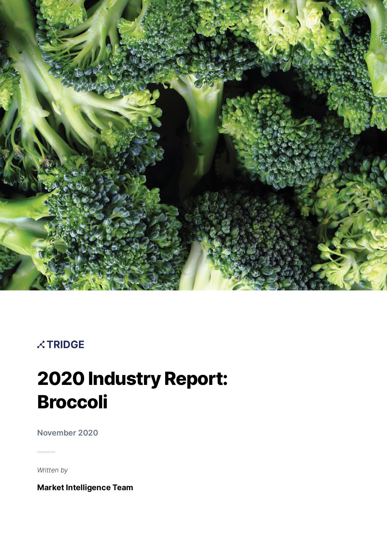 Broccoli Market Report