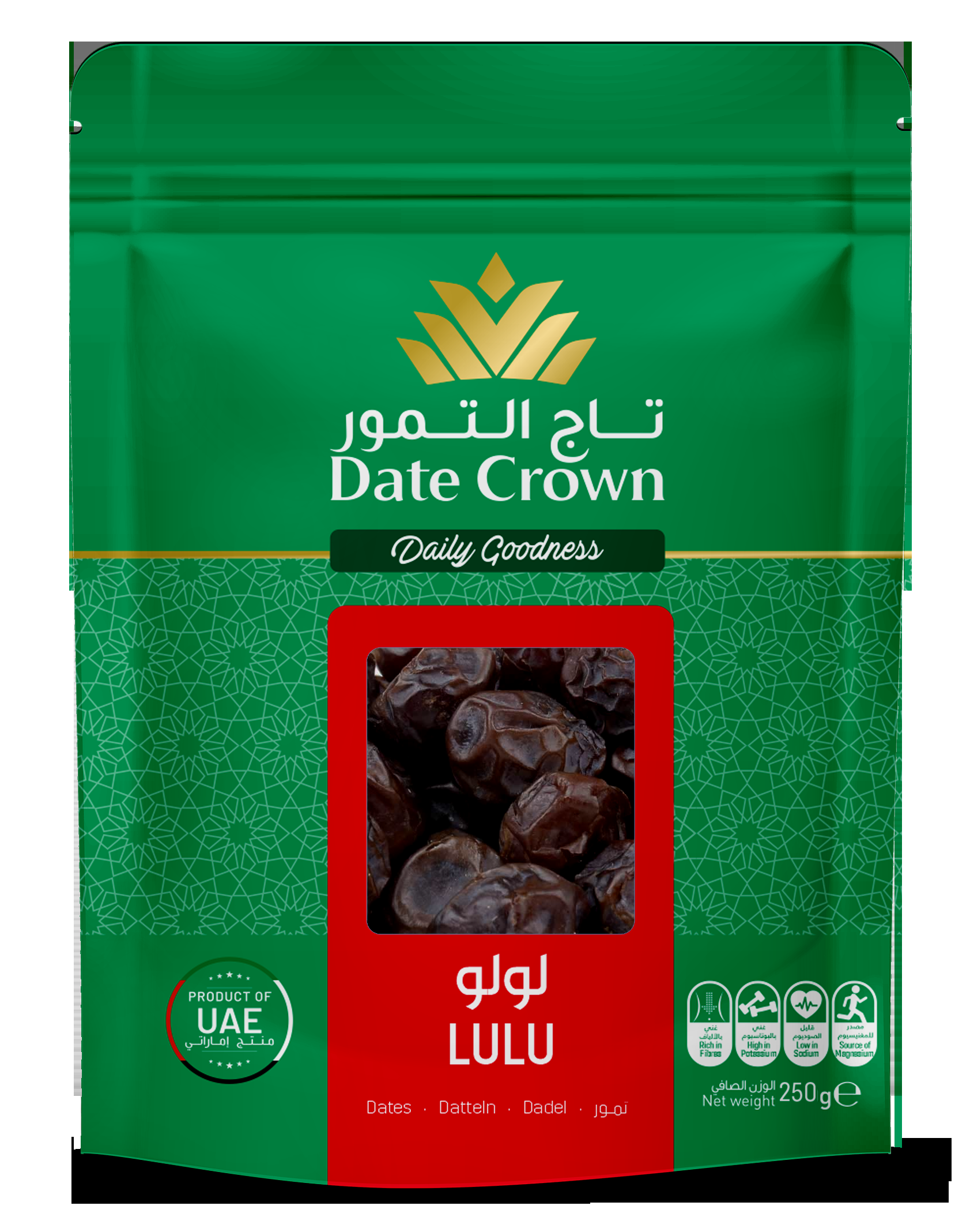 Lulu Dates 250g Pouch