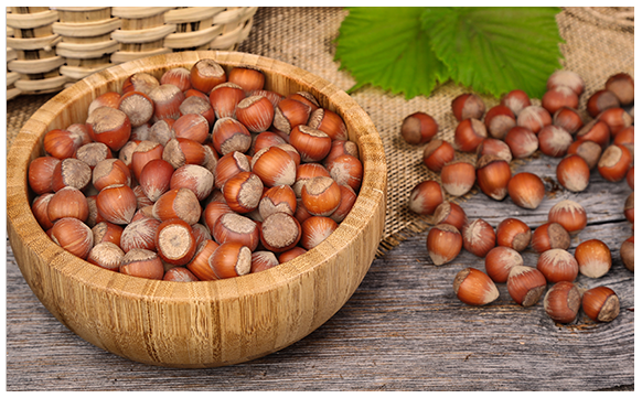 Shelled Hazelnuts