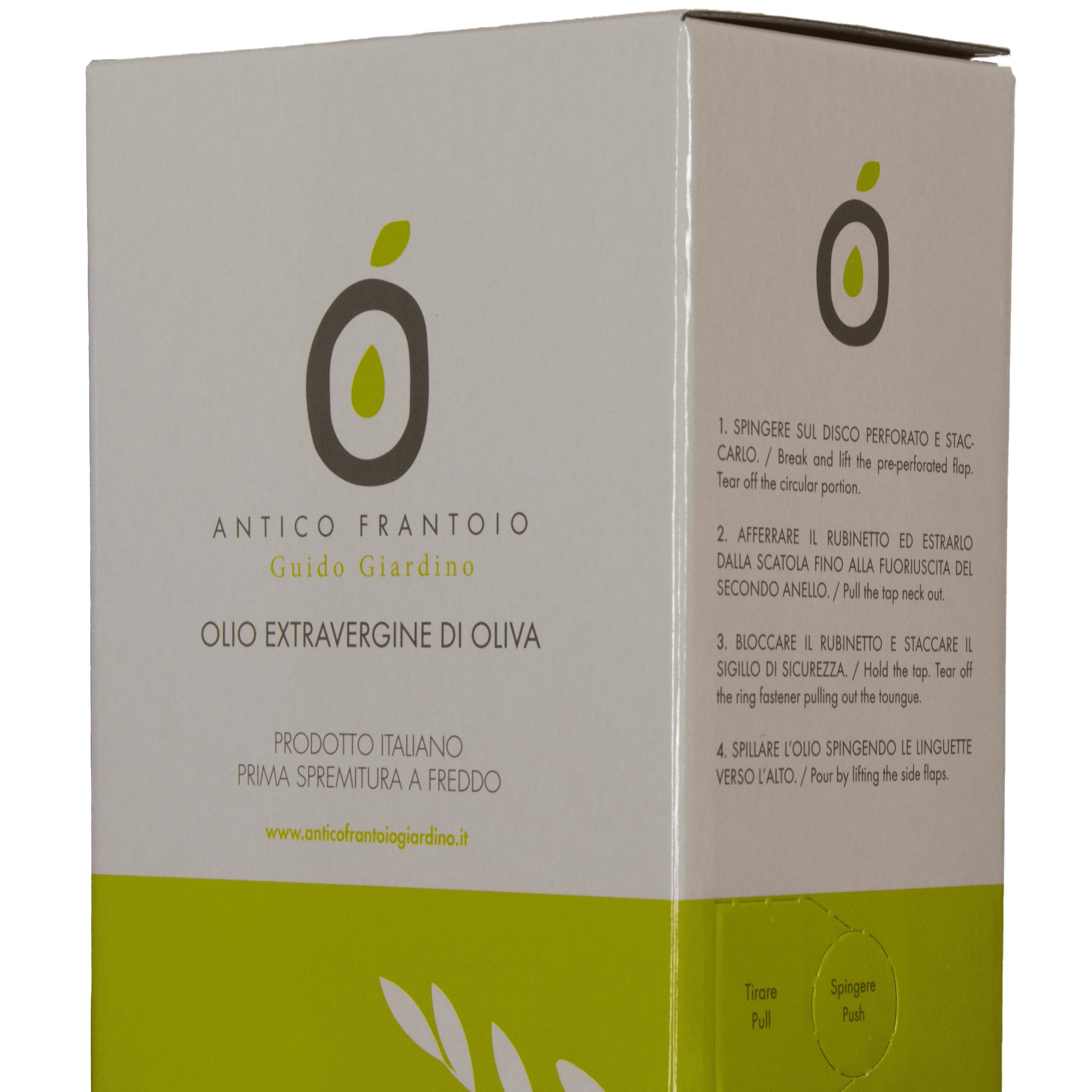 Italian Extravirgin Olive Oil in Bag-in-box 5L