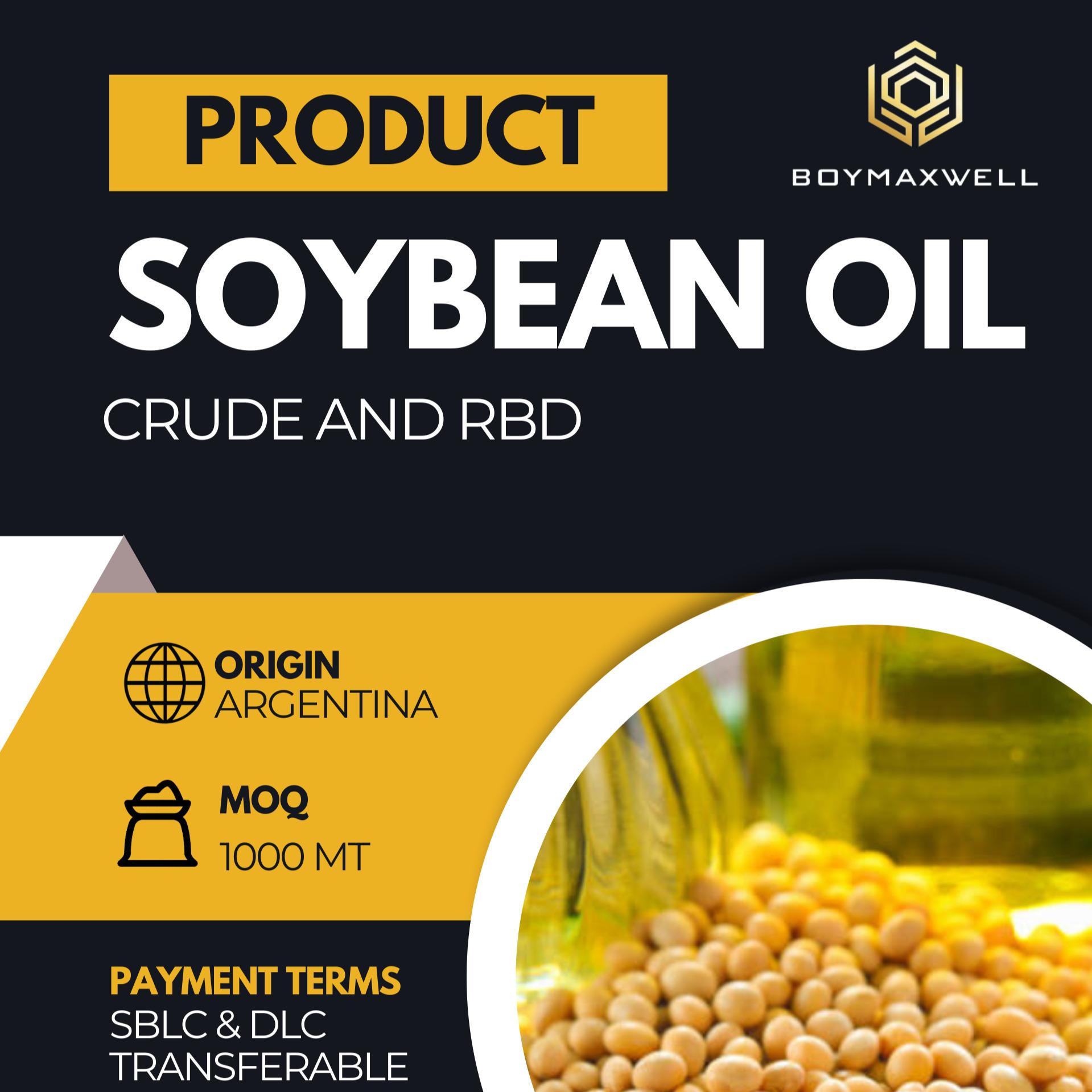 REFINED & CRUDE SOYBEAN OIL