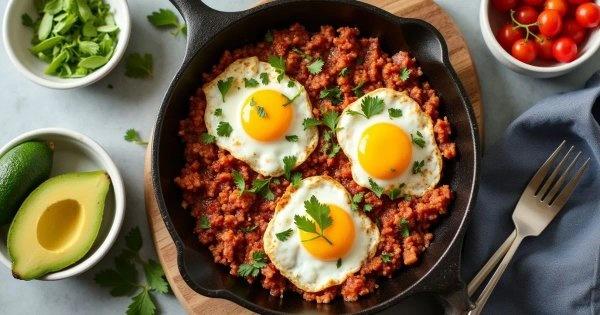 Easy Carnitas Breakfast Skillet