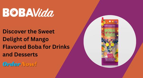 Mango Flavored Boba
