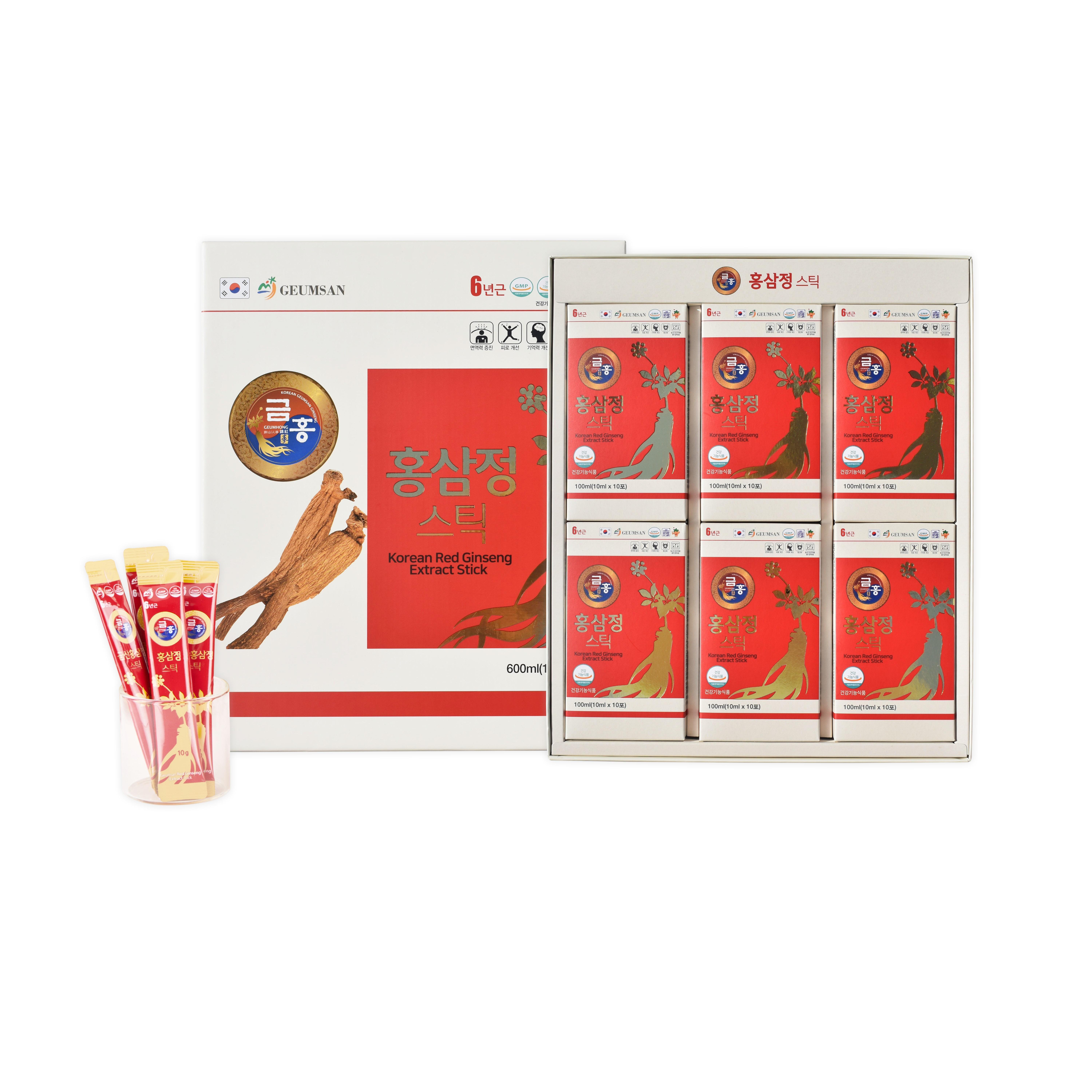 GEUMHONG Korea Red Ginseng Extract Stick