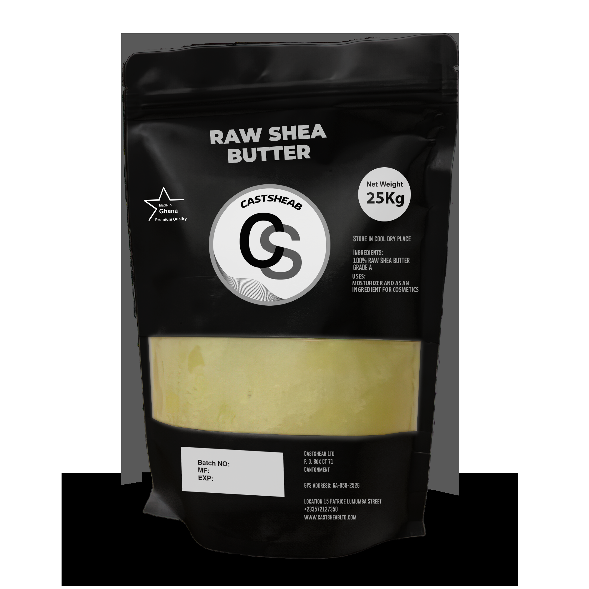 100% Raw Unrefined Shea Butter
