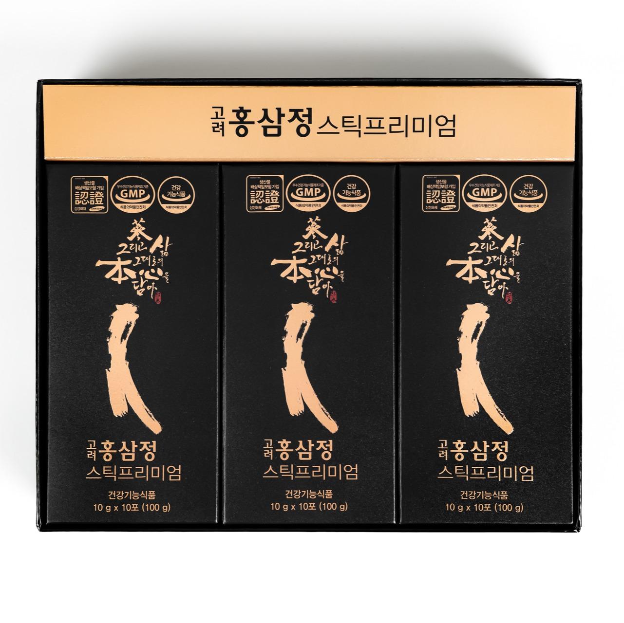 Korean Red Ginseng Extract Stick Premium