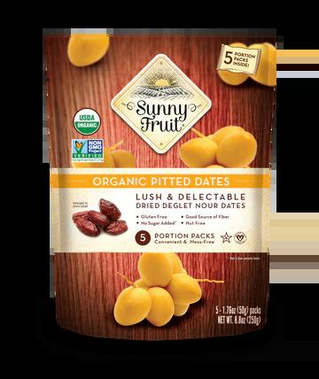 Organic Dried Pitted Dates