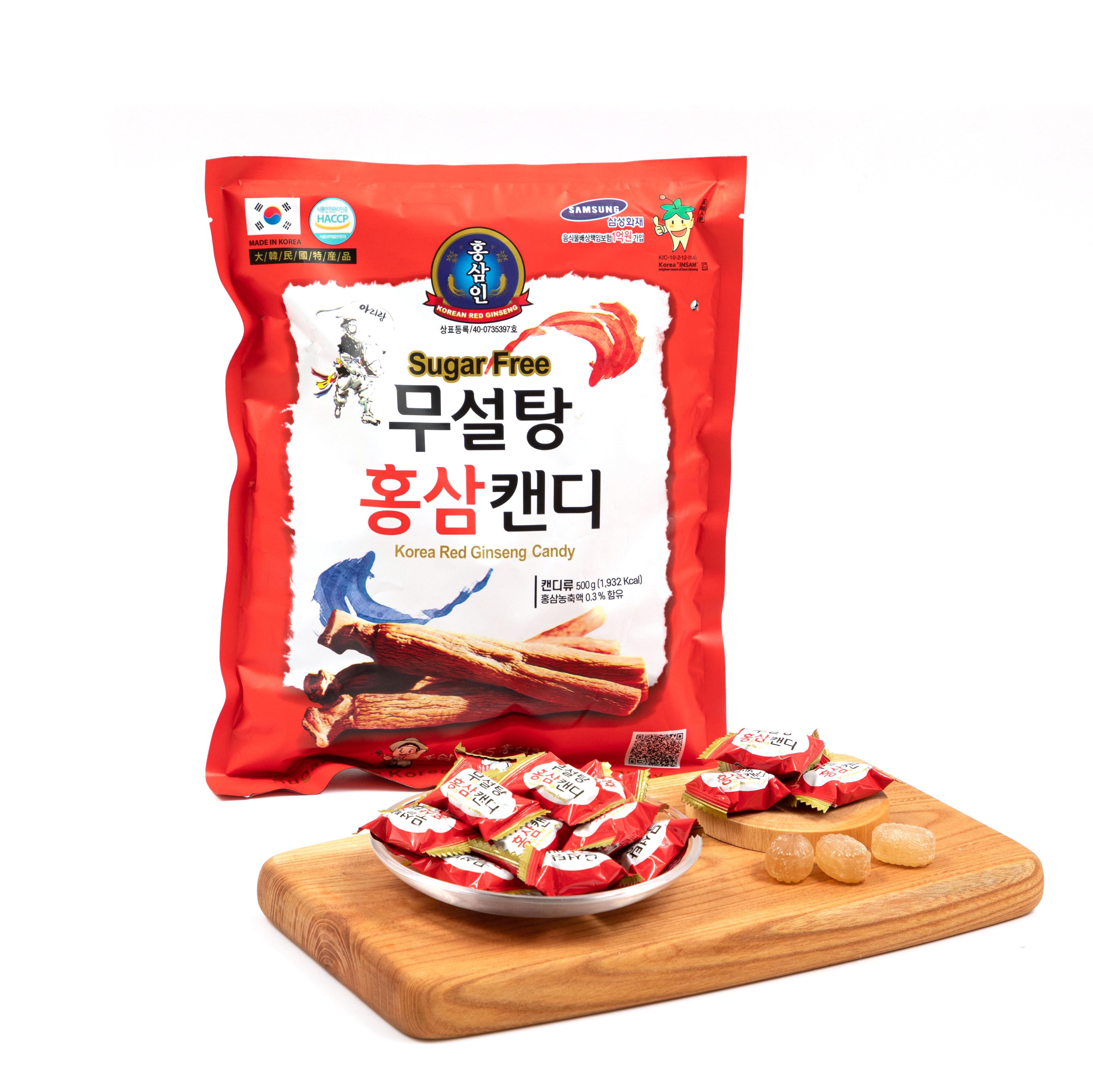 Korean Sugar Free Red Ginseng Candy