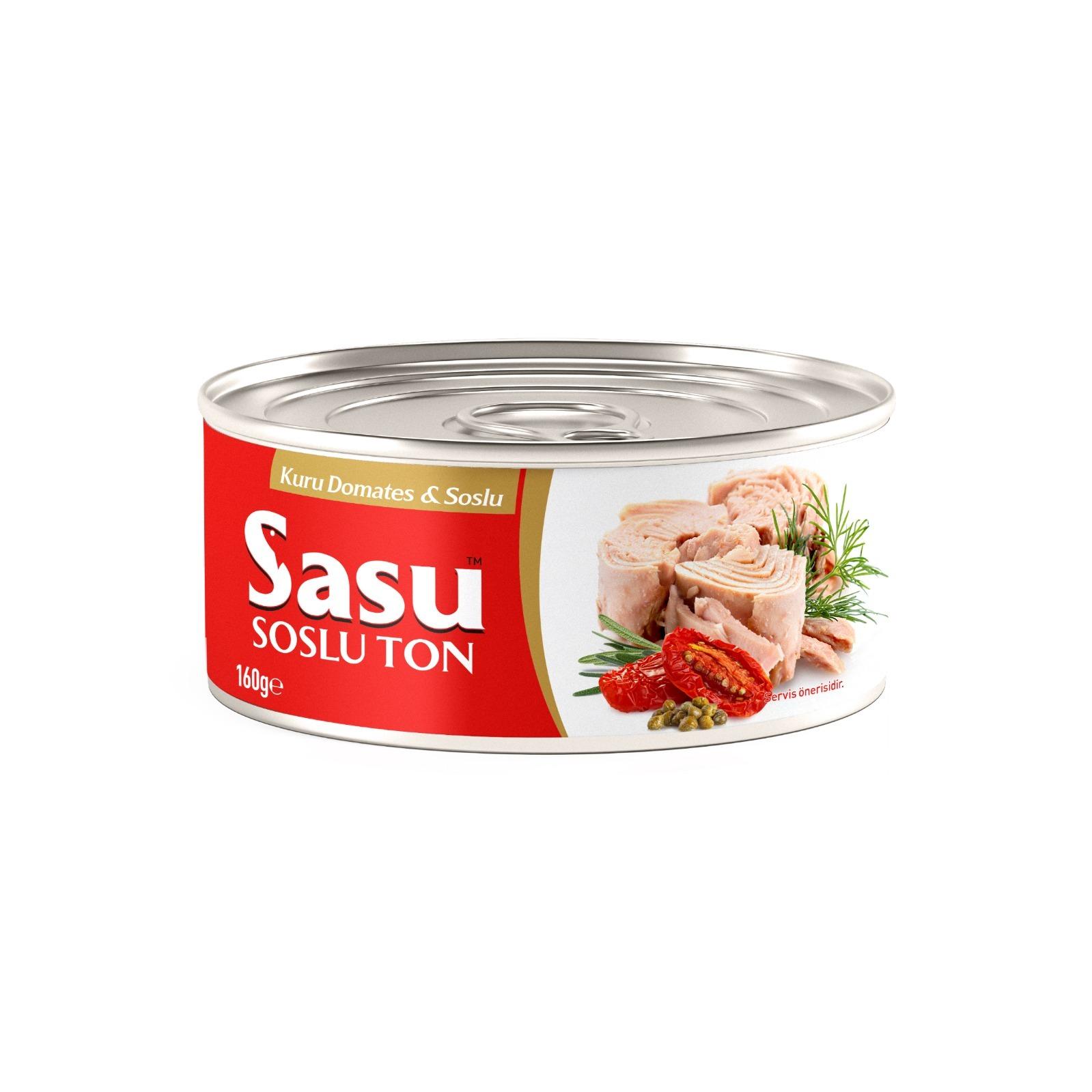 Canned tuna with dry tomato&sauce