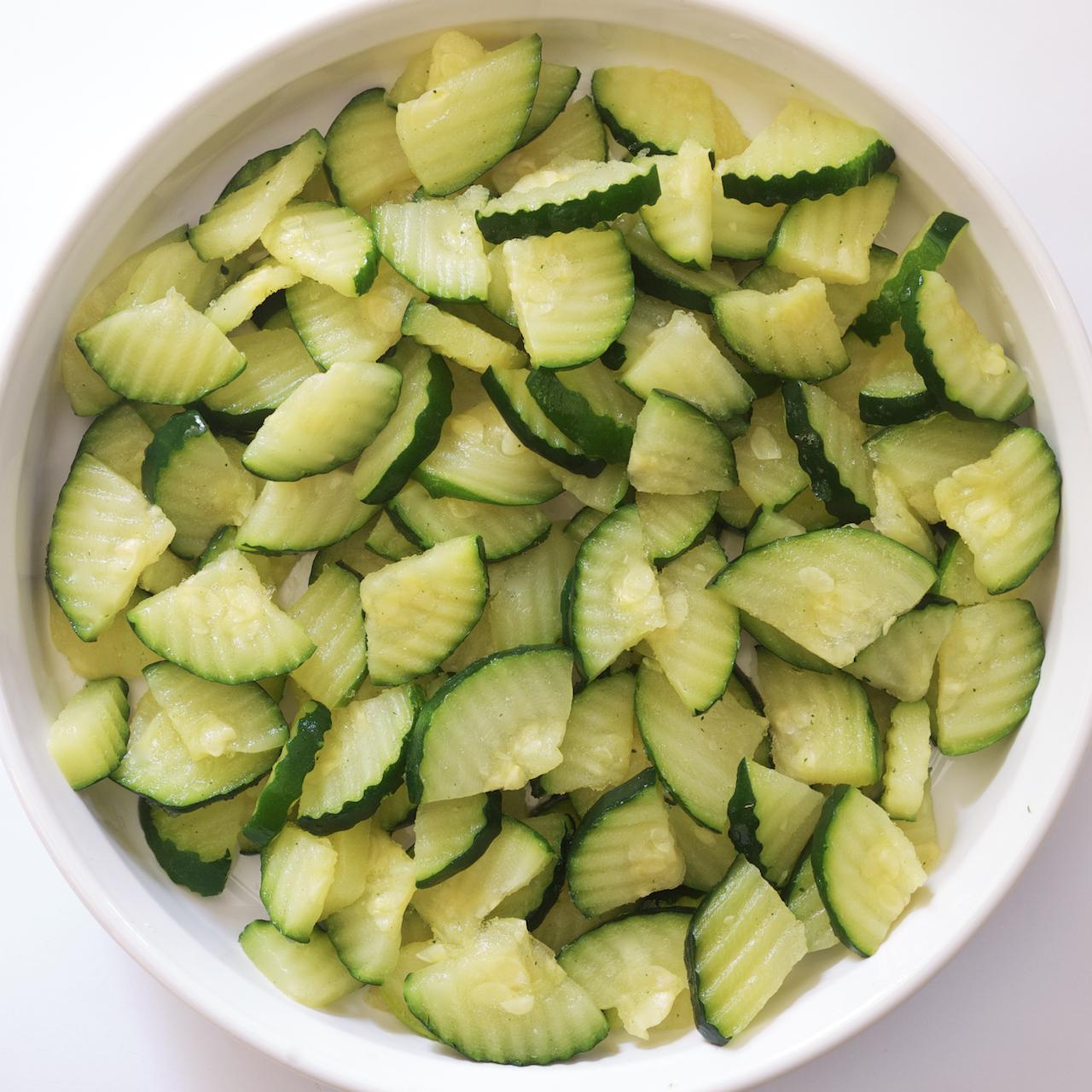 IQF Sliced Zucchini / IQF Quartered Sliced Zucchini  / IQF Frozen Squash