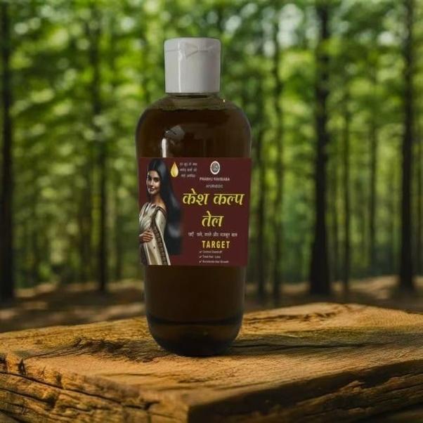 Prabhu Ayurvedic KeshKalp+ Hair Growth Oil & TrimTone Churna Belly Fat Burning Medicine
