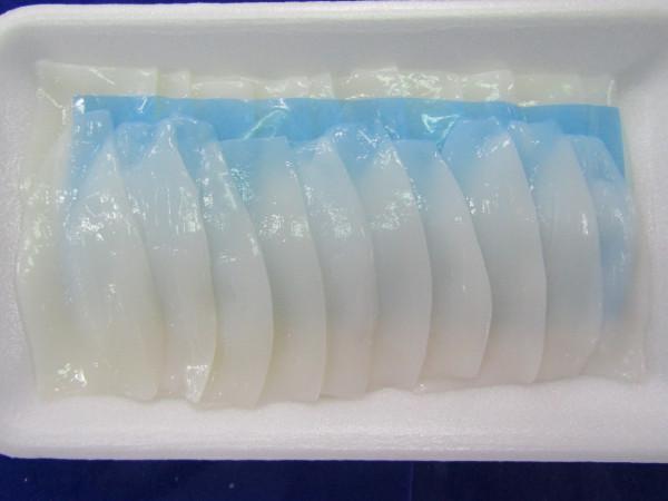 Frozen Squid Sushi Slice Cut