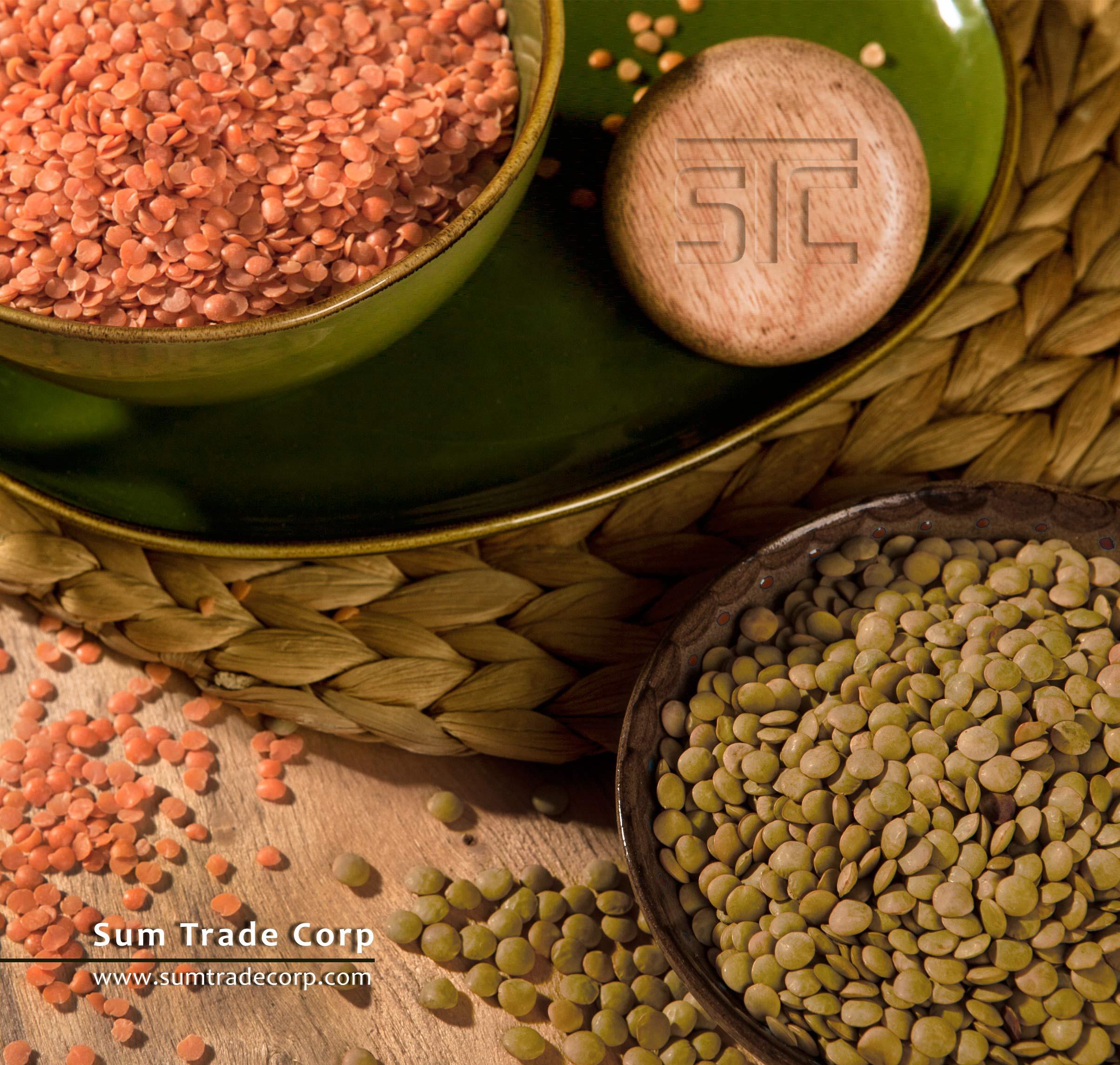 Canadian Green Lentil, Canadian Red Lentil