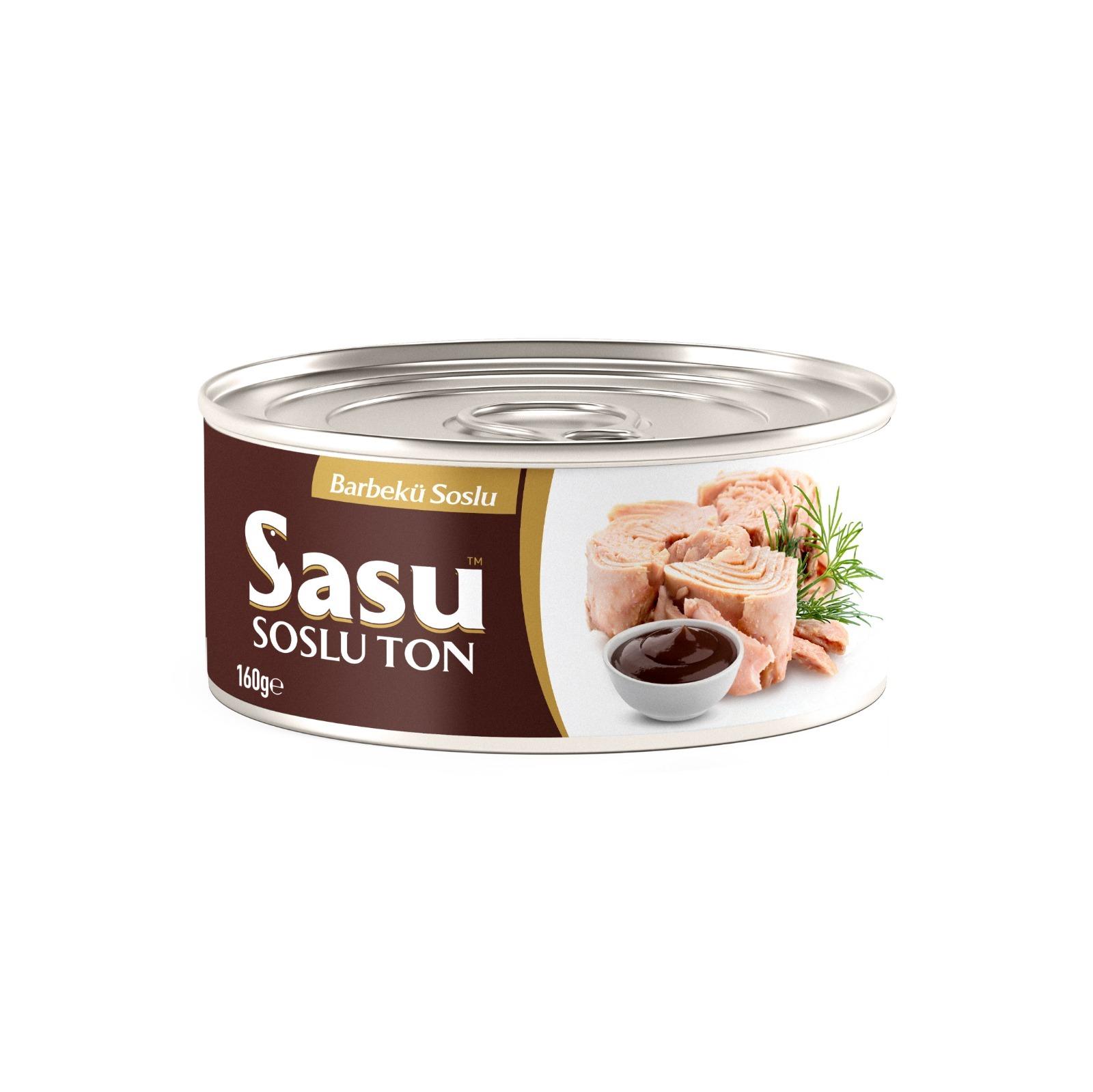 Canned tuna with BBQ sauce