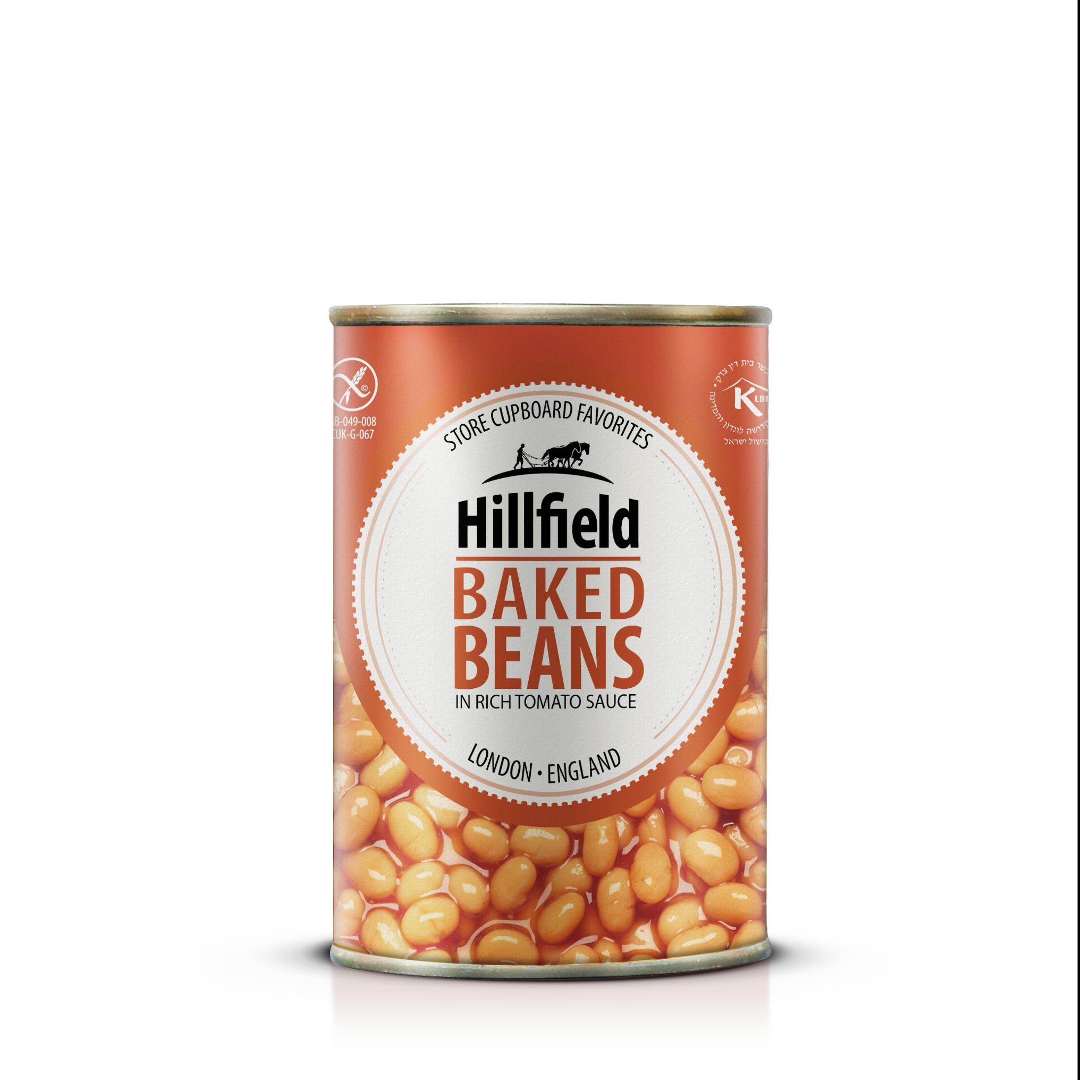 Hillfield Baked Beans in Rich Tomato Sauce