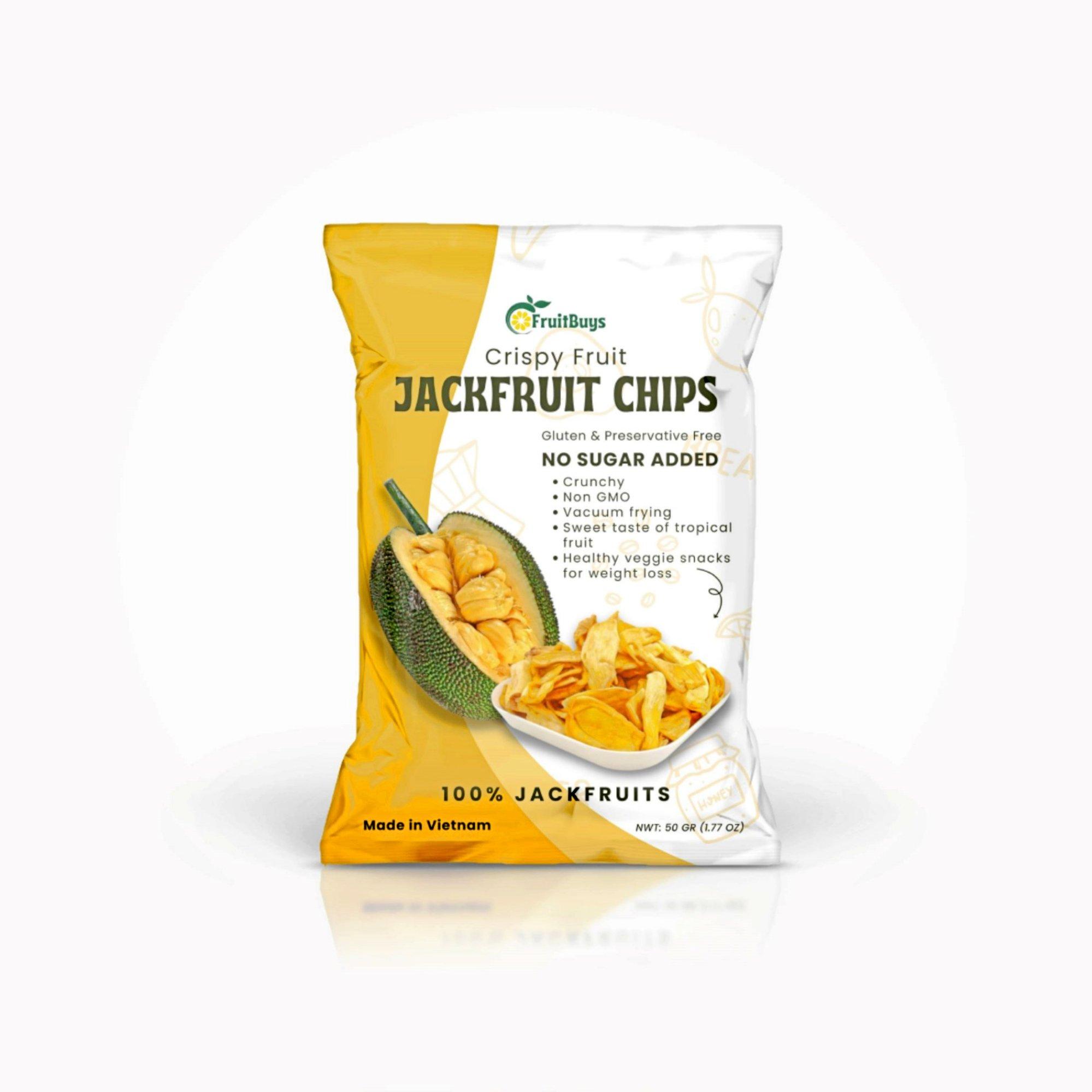 Crispy Jackfruit Chips - FruitBuys Vietnam +84-919739589