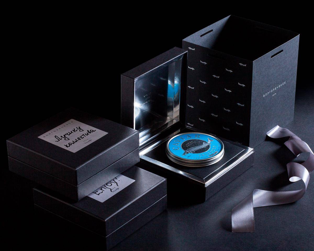 Black sturgeon caviar
