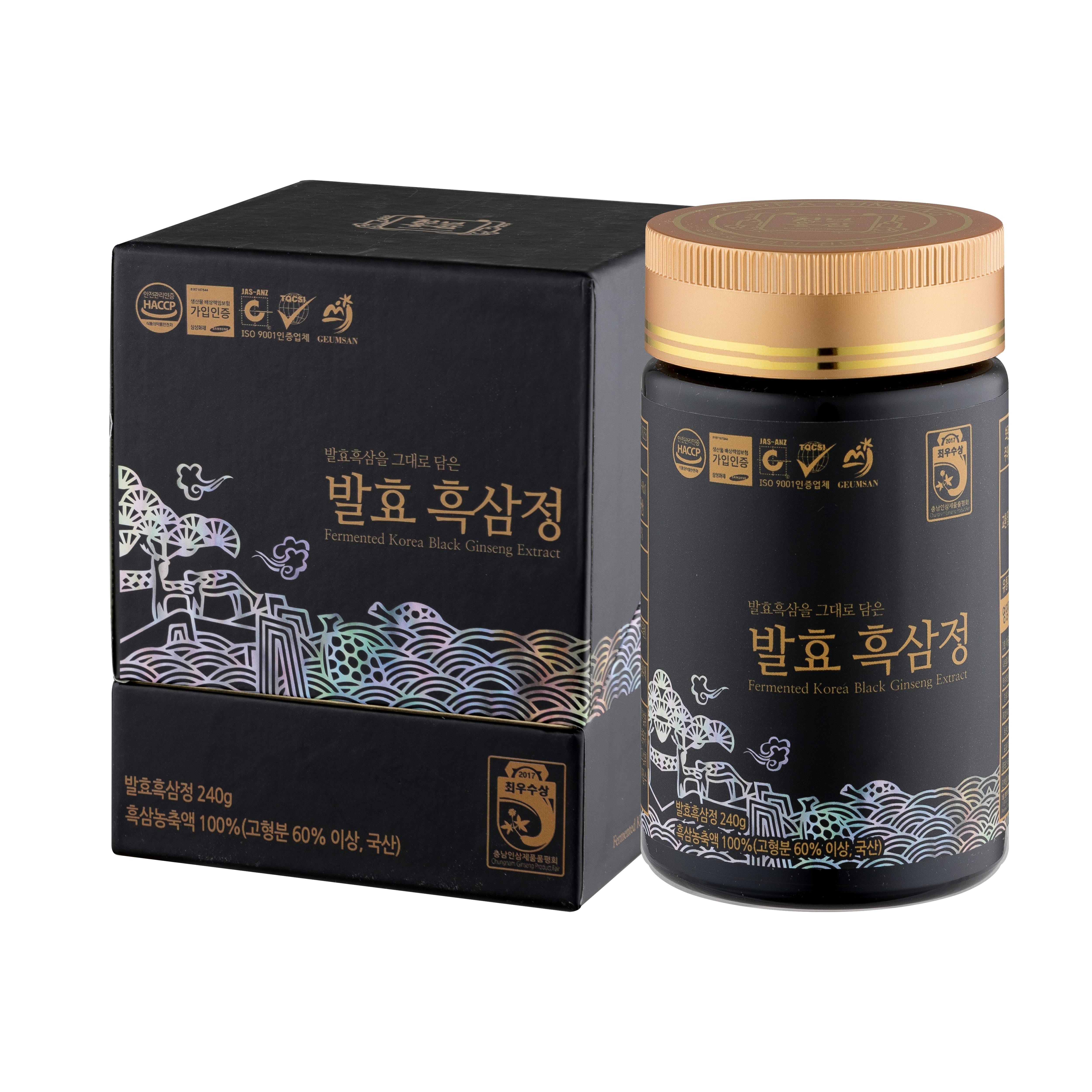 Fermented Korea Black Ginseng Extract